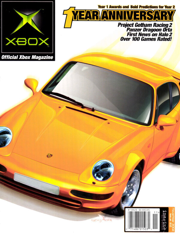 Official Xbox Magazine Issue 12 (November 2002) cover